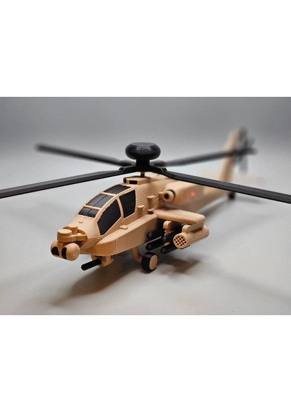 Ah-64 Apache Helikopter Maketi Modeli Kiti modelleri