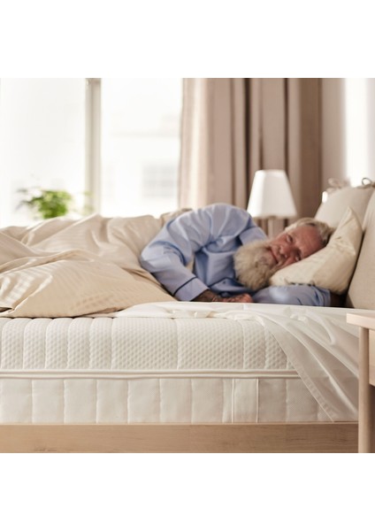 Anneland Çift Kişilik Yatak Beyaz 160X200 cm Orta Sert fiyatları