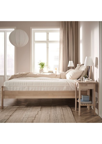 Anneland Çift Kişilik Yatak Beyaz 160X200 cm Orta Sert modelleri