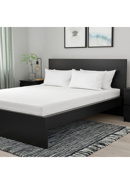 Anneland Çift Kişilik Yatak Beyaz 160X200 cm Orta Sert