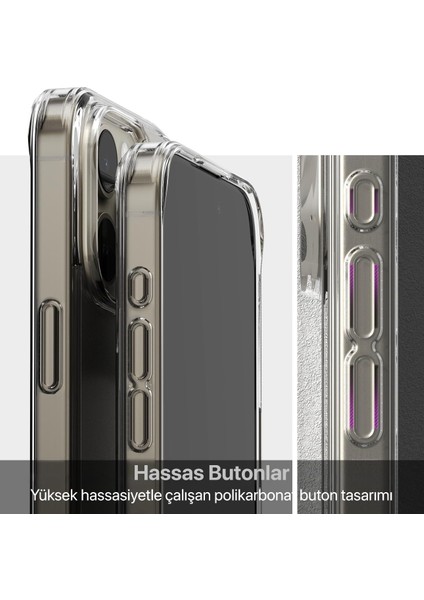 Galaxy S25 Ultra Sararmayan Magsafe Kılıf Şeffaf indirimleri