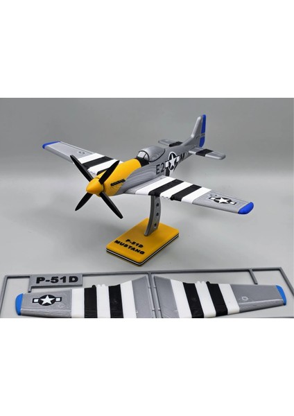 P-51D Uçak Modeli Kiti