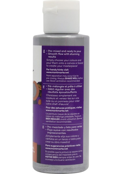 Dökme Akrilik Boya 120 ml Premium Silver modelleri