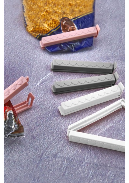 12 Adet Poşet Kapatıcı Klips Ambalaj ve Torba Kapatma Aparatı Poşet Klipsi 12'li fiyatları