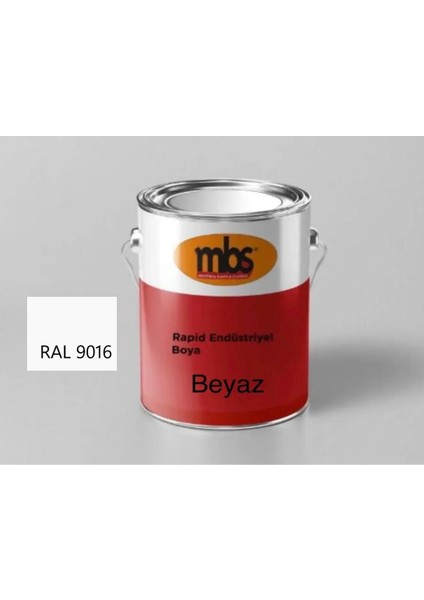Endüstriyel Rapid Boya Beyaz RAL9016