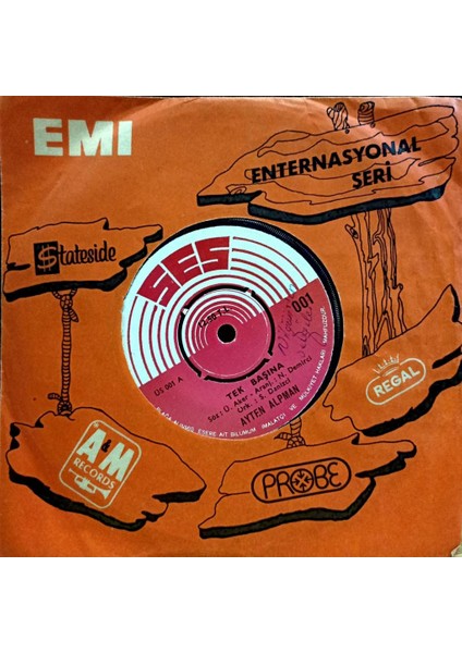 Ayten Alpman – Tek Başına / Sevince Her Şey Başka 45'lik