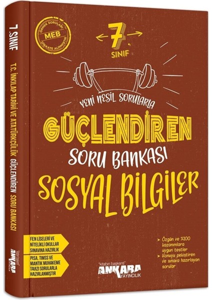 Ankara 7.sınıf Güçlendiren Sosyal Bilgiler Soru Bankası