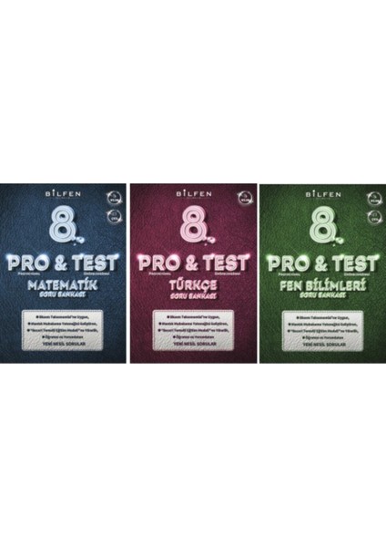 Protest 8. Sınıf Lgs Matematik Türkçe Fen Inkılap Din Ingilzice Soru Bankası Seti