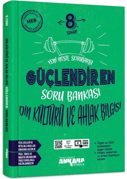 Ankara 8. Sınıf Güçlendiren Din Kültürü ve Ahlak Bilgisi Soru Bankası