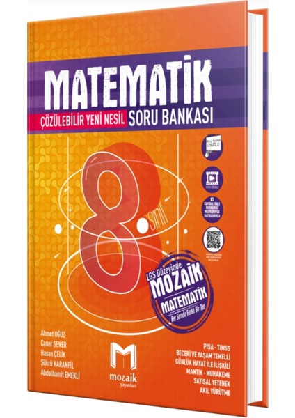 Mozaik Lgs 8. Sınıf Matematik Soru Bankası