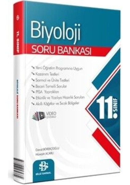 Bilgi Sarmal 11. Sınıf Biyoloji Soru Bankası
