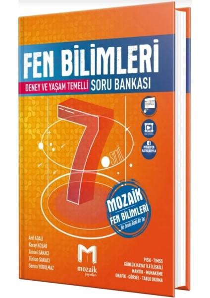 Mozaik 7. Sınıf Fen Bilimleri Soru Bankası fiyatları