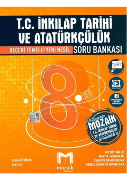 Mozaik Lgs 8. Sınıf T.c. Inkılap Tarihi ve Atatürkçülük Soru Bankası