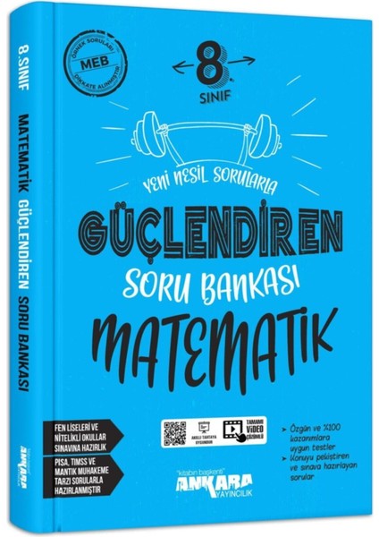 8. Sınıf Güçlendiren Matematik Soru Bankası Ankara Yayınları