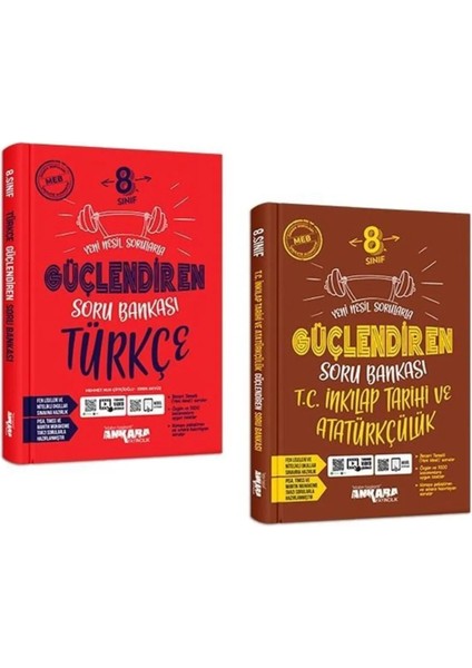 Ankara 2025 8. Sınıf Türkçe Inkılap Güçlendiren Soru Seti 2 Kitap