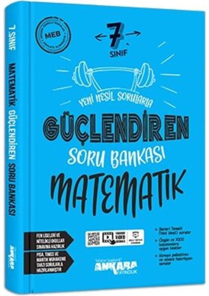 Ankara 7.sınıf Matematik Güçlendiren Soru Bankası