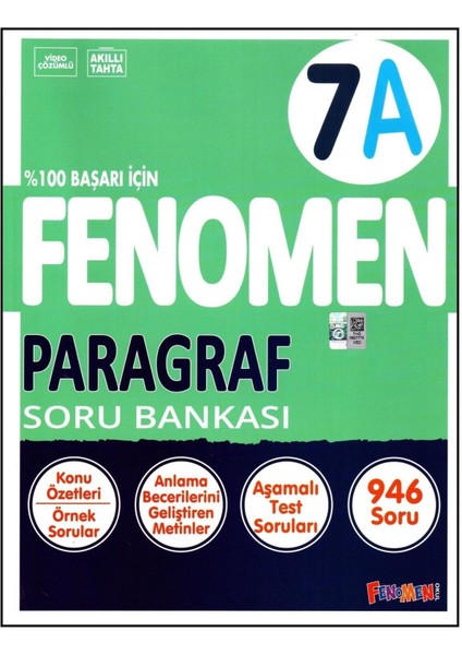 Fenomen 7. Sınıf Paragraf Soru Bankası (A)