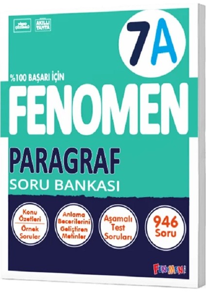 7. Sınıf Paragraf Fenomen A Soru Bankası Fenomen Yayınları