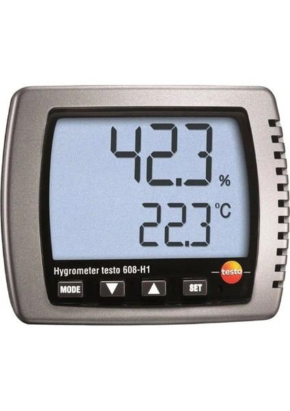 608-H1 Sıcaklık ve Nem Ölçer (Hassas)