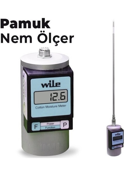 Wile Cotton Pamuk Nem Ölçer