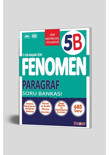 5. Sınıf Paragraf B Soru Bankası 1000 Sayfa Mesleki Hazırlık İçin