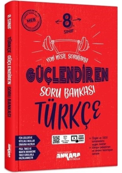 8. Sınıf Türkçe Güçlendiren Soru Bankası Ankara Yayıncılık