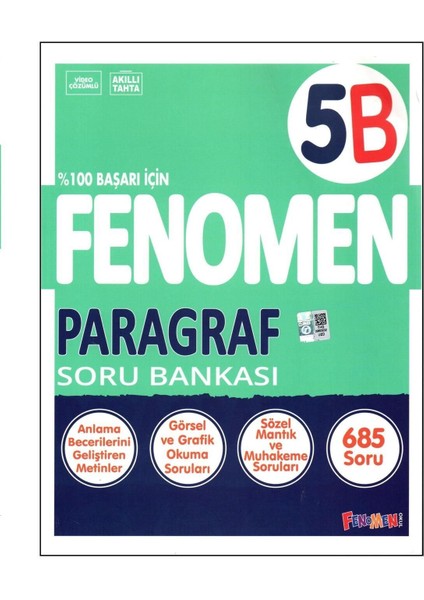 Fenomen 5. Sınıf Paragraf Soru Bankası (B)