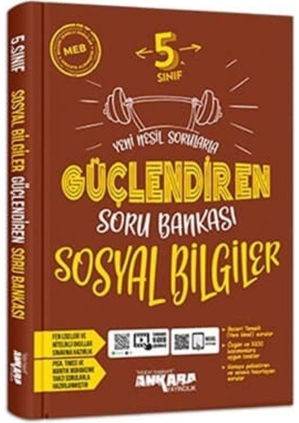 5.sınıf Sosyal Bilgiler Güçlendiren Soru Bankası Ankara Yayın