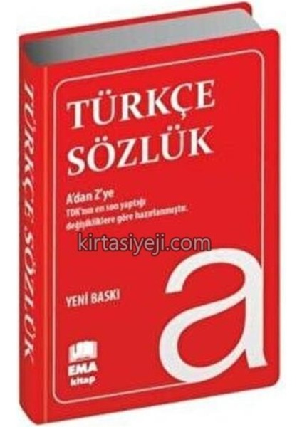 Ema Yayınları Türkçe Sözlük A'dan Z'ye Tdk Uyumlu