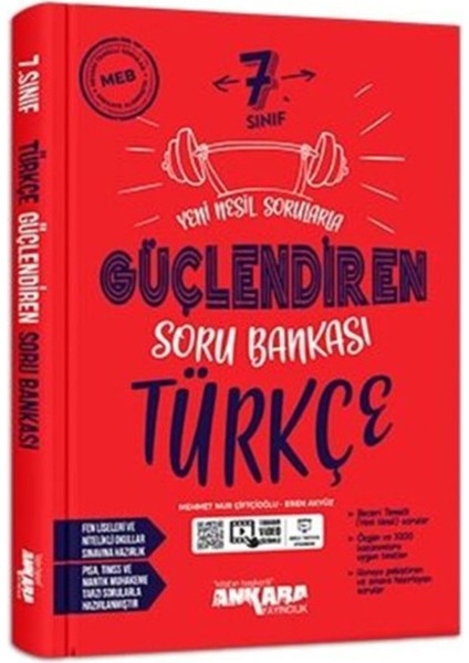 7. Sınıf Güçlendiren Türkçe Soru Bankası