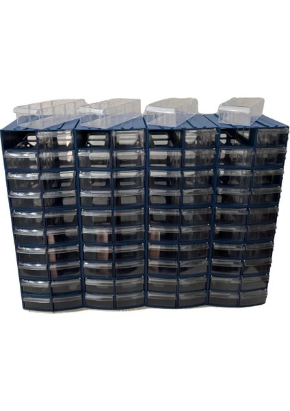 Plastik Çekmeceli Kutu 80 Çekmeceli 705-M modelleri