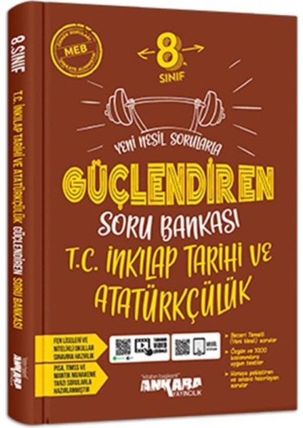 8. Sınıf Inkılap Tarihi ve Atatürkçülük Güçlendiren Soru Bankası