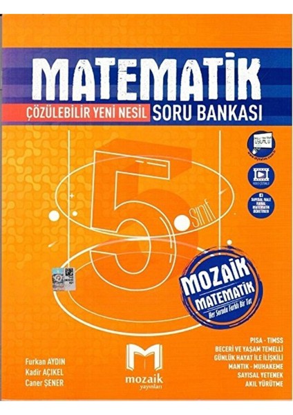 5. Sınıf Matematik Soru Bankası / Kadir Açıkel / Mozaik Yayınları / 9786257870078