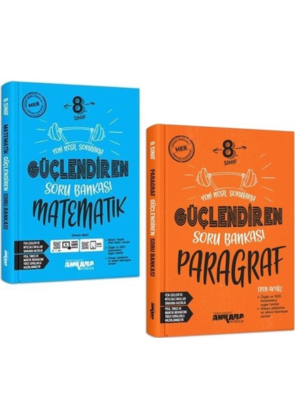Ankara 2025 8. Sınıf Matematik Paragraf Güçlendiren Soru Seti 2 Kitap
