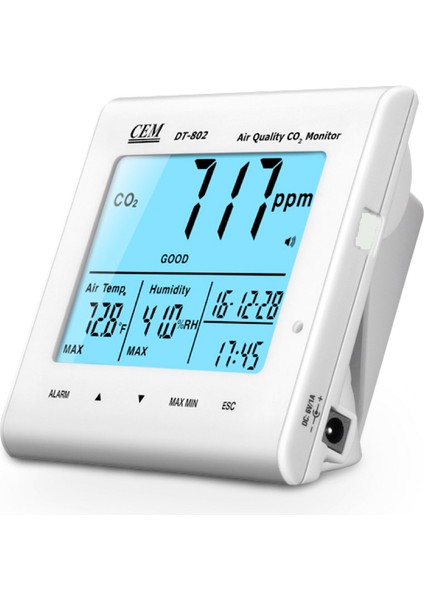 DT-802 Hava Kalitesi Ölçüm Cihazı | Karbondioksit Ölçer fiyatları
