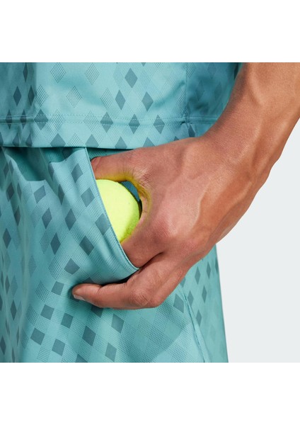 Performance JM1201 Club Tennis Climacool Grafik Baskılı Şort