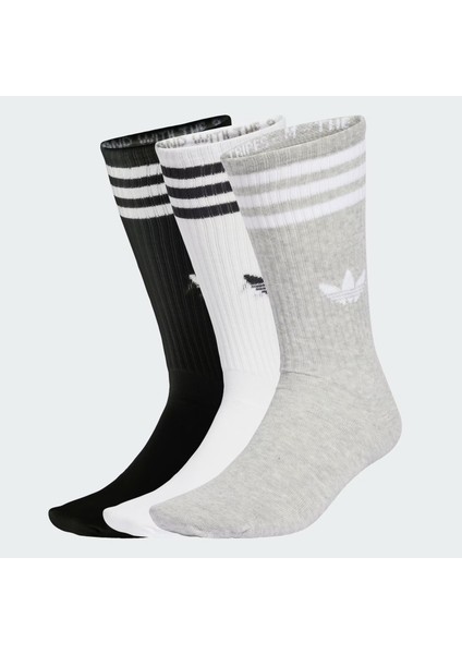 3-Stripes High Crew Socks 3p Çorap