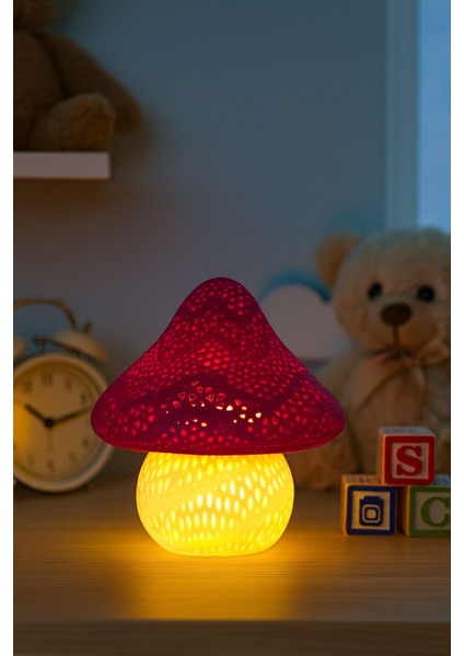 Mantar Tasarımlı Masaüstü Aydınlatması Dekoratif Lamba Çocuk Odası Dekorasyonu Dekoratif Masa Lambası fiyatları