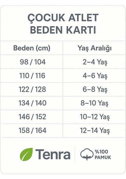 Beyaz Askılı Çocuk Atlet 3 Adet %100 Pamuk modelleri