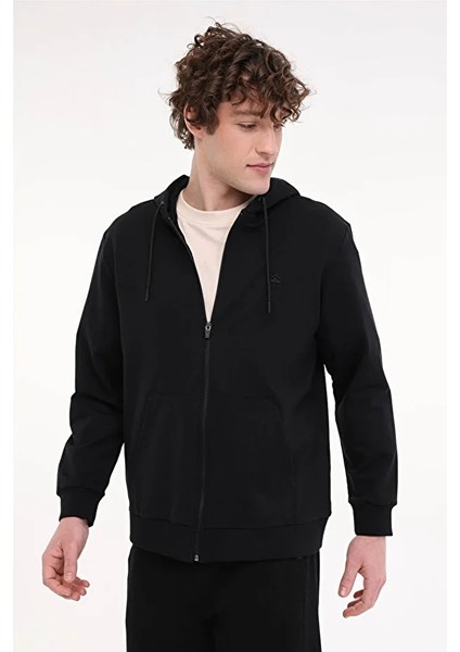 5W MB SN72 Fz Hod 5pr Lumberjack Erkek Sweat A102024358 Sıyah indirimleri