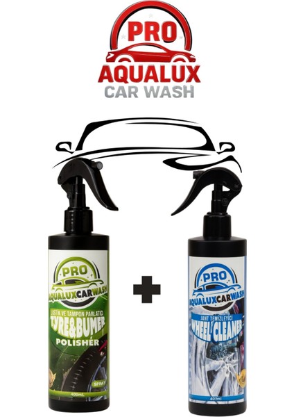 Proaqualuxcarwash Lastik ve Tampon Parlatıcı - Jant Temizleyici