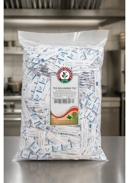Tek Kullanımlık Tuz Kağıt Sargılı Stick Salt 2500 gr (1,8 GRX1400 Adet) fiyatları