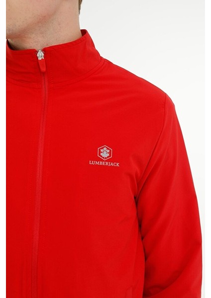 5W M-BS04 Woven T.suıt 5pr Lumberjack Erkek Eşofman Takım A102032525 Bordo fırsatları