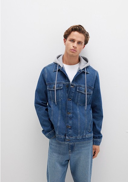 Brandon 90lar Vintage Koyu Mavi Jean Ceket 0112808-90839 modelleri