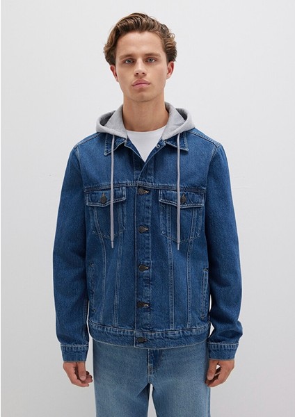 Brandon 90lar Vintage Koyu Mavi Jean Ceket 0112808-90839 indirimleri