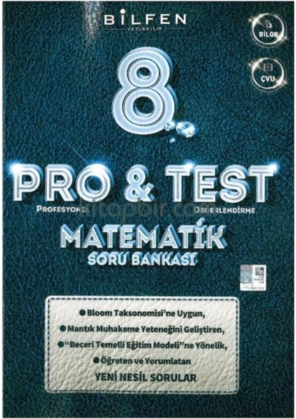 8. Sınıf Lgs Pro & Test Matematik Soru Bankası Yeni + Sürpriz Hediye