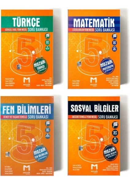 5. Sınıf Tüm Dersler Soru Bankası Set 2021