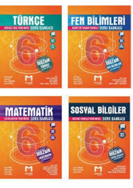 6. Sınıf 4'lü Set