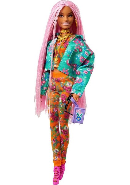 Barbie Extra Pembe Örgü Saçlı Bebek No:10 - GRN27-GXF09 (Lisinya) indirimleri