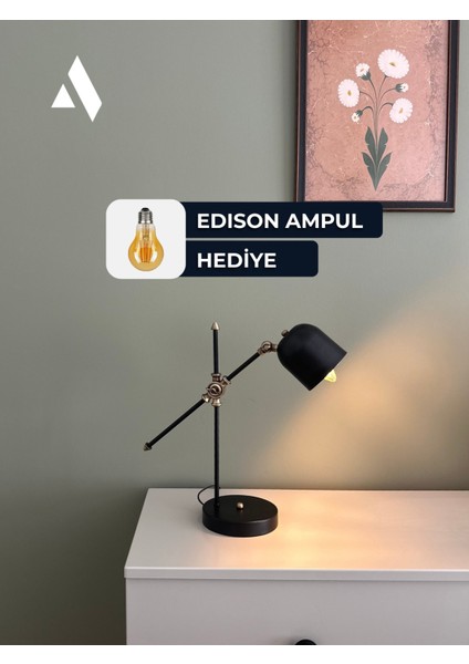 Orion Çalışma ve Okuma Masa Lambası – Ayarlanabilir, Metal Gövde, Ce Sertifikalı fiyatları